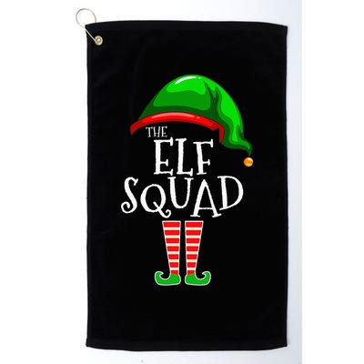 The Elf Squad Family Matching Group Christmas Golf Towel