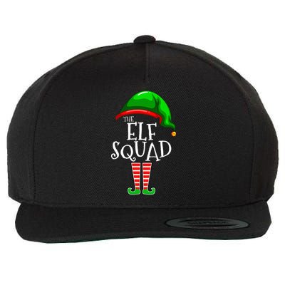 The Elf Squad Family Matching Group Christmas Wool Snapback Cap