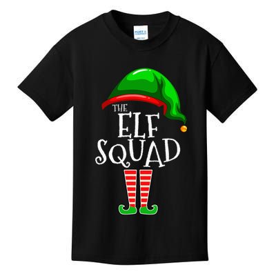 The Elf Squad Family Matching Group Christmas Kids T-Shirt