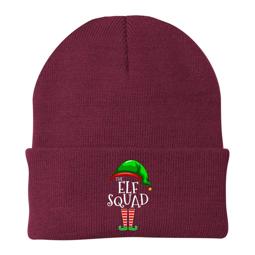 The Elf Squad Family Matching Group Christmas Beanie
