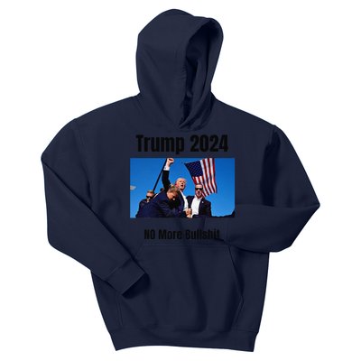 Trump Ear Shot Kids Hoodie