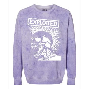 The Exploited Skull Colorblast Crewneck Sweatshirt