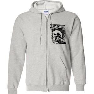 The Exploited Skull Full Zip Hoodie