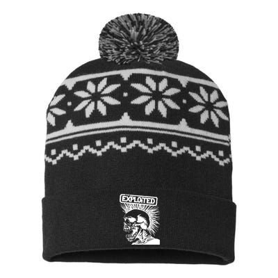 The Exploited Skull USA-Made Snowflake Beanie