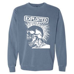 The Exploited Skull Garment-Dyed Sweatshirt