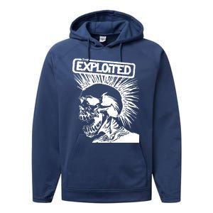 The Exploited Skull Performance Fleece Hoodie