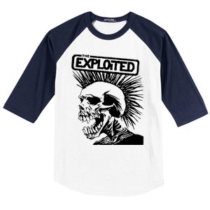 The Exploited Skull Baseball Sleeve Shirt