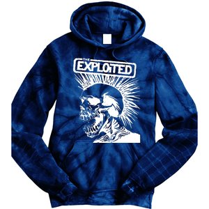 The Exploited Skull Tie Dye Hoodie