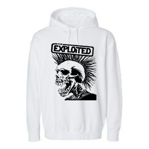 The Exploited Skull Garment-Dyed Fleece Hoodie