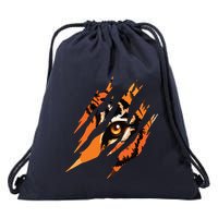 Tiger Eye Safari Zoo Wildlife Animal Zookeeper Costume Gift Drawstring Bag