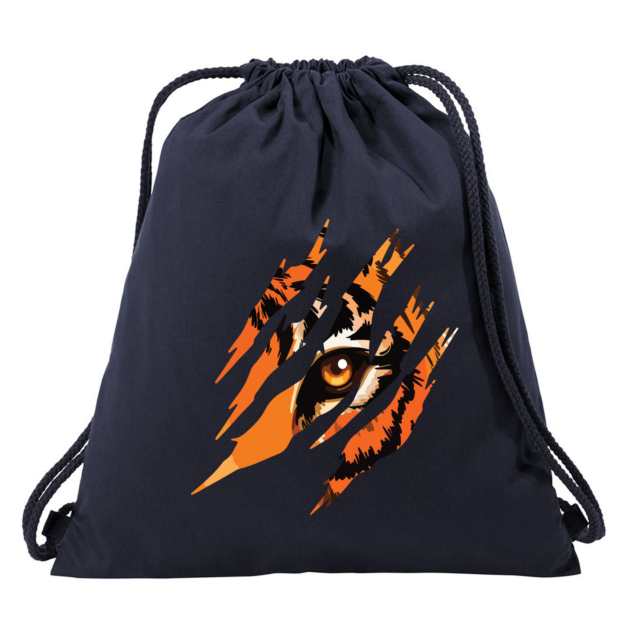 Tiger Eye Safari Zoo Wildlife Animal Zookeeper Costume Gift Drawstring Bag
