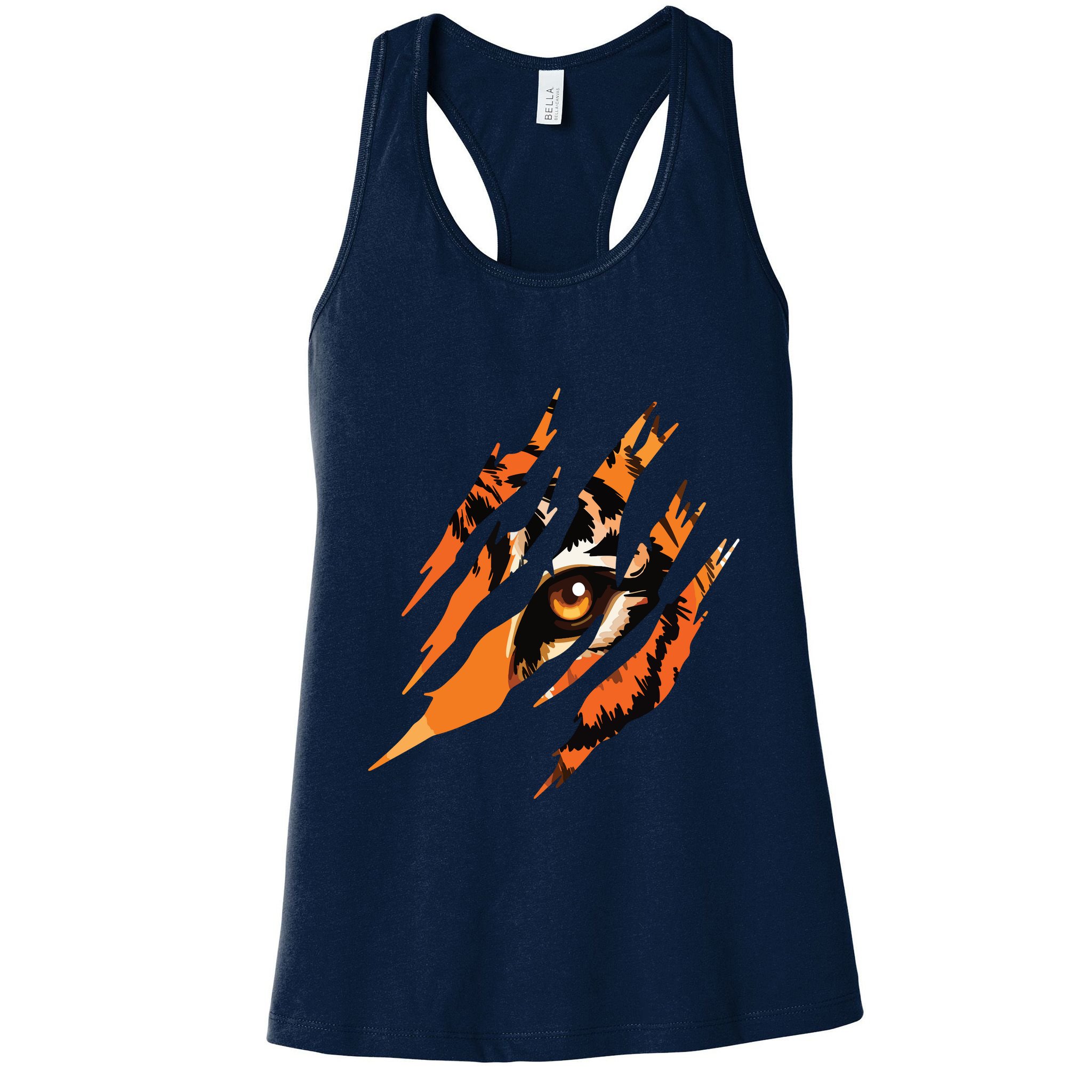 Tiger Eye Safari Zoo Wildlife Animal Zookeeper Costume Gift Womens Tank Top