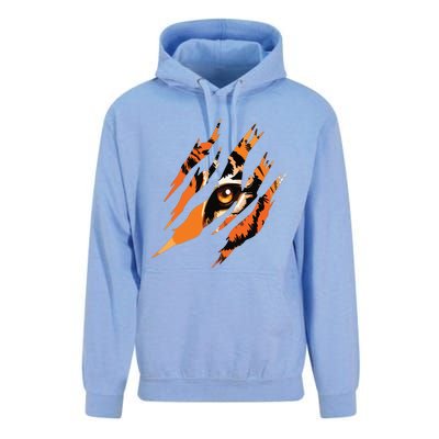 Tiger Eye Safari Zoo Wildlife Animal Zookeeper Costume Gift Unisex Surf Hoodie