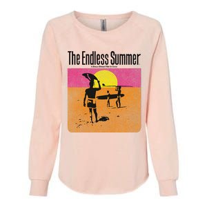 The Endless Summer 1966 Classic Surf Movie 60s Womens California Wash Sweatshirt