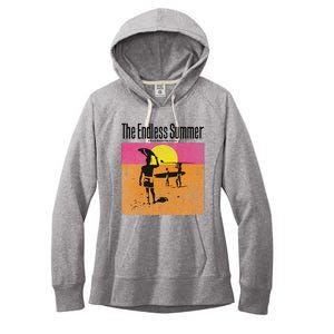 The Endless Summer 1966 Classic Surf Movie 60s Women's Fleece Hoodie