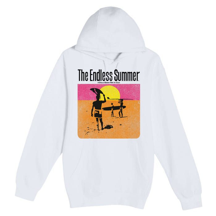 The Endless Summer 1966 Classic Surf Movie 60s Premium Pullover Hoodie