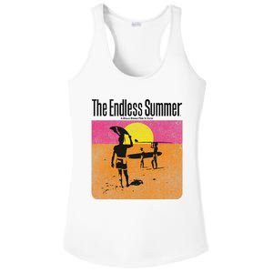 The Endless Summer 1966 Classic Surf Movie 60s Ladies PosiCharge Competitor Racerback Tank