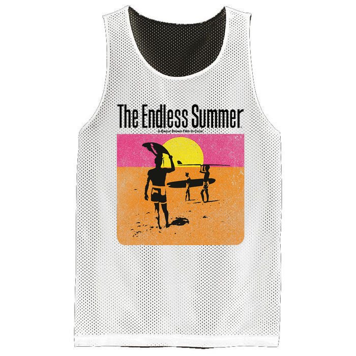 The Endless Summer 1966 Classic Surf Movie 60s Mesh Reversible Basketball Jersey Tank