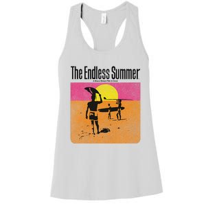 The Endless Summer 1966 Classic Surf Movie 60s Women's Racerback Tank