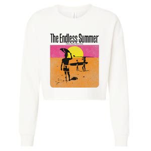 The Endless Summer 1966 Classic Surf Movie 60s Cropped Pullover Crew