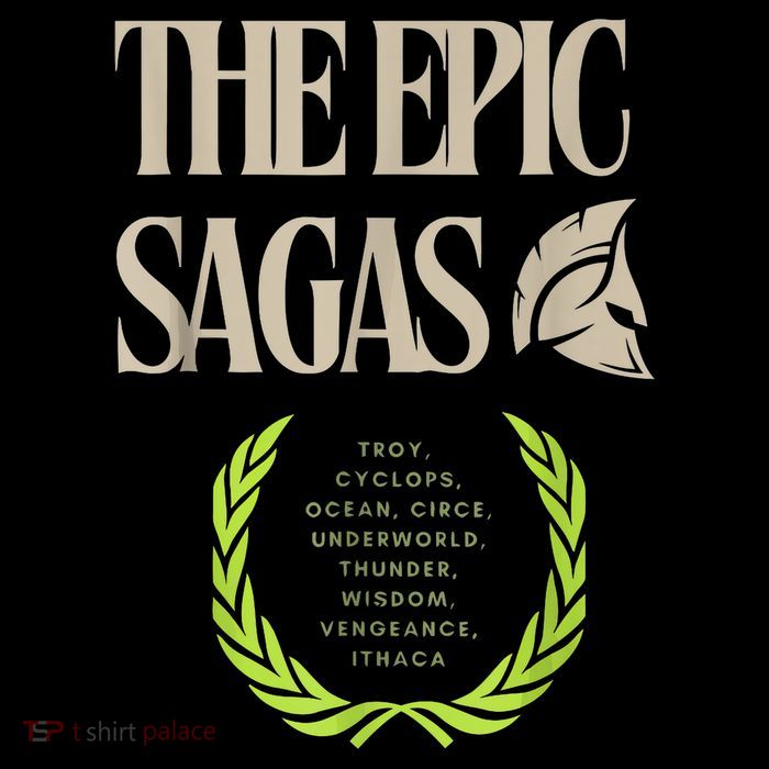 The Epic Sagas Gift Odysseus Musical T-Shirt