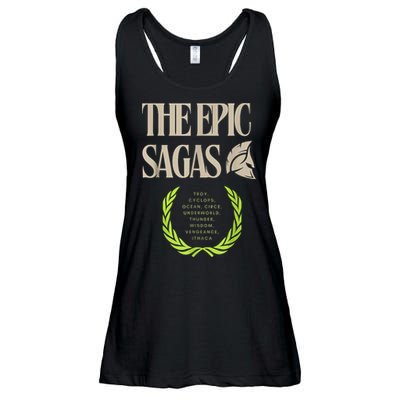 The Epic Sagas Gift Odysseus Musical Ladies Essential Flowy Tank