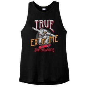 True Extreme Skateboarding Ladies PosiCharge Tri-Blend Wicking Tank