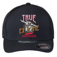 True Extreme Skateboarding Flexfit Unipanel Trucker Cap