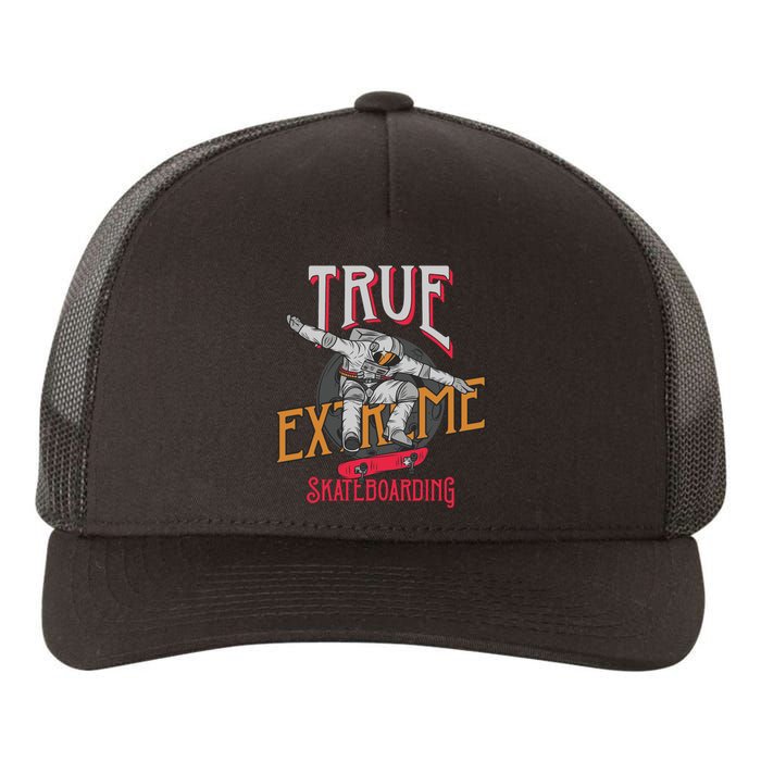 True Extreme Skateboarding Yupoong Adult 5-Panel Trucker Hat