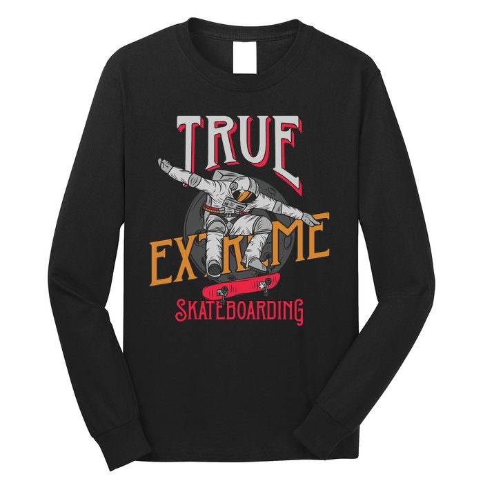 True Extreme Skateboarding Long Sleeve Shirt