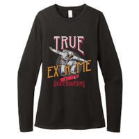 True Extreme Skateboarding Womens CVC Long Sleeve Shirt