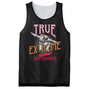 True Extreme Skateboarding Mesh Reversible Basketball Jersey Tank