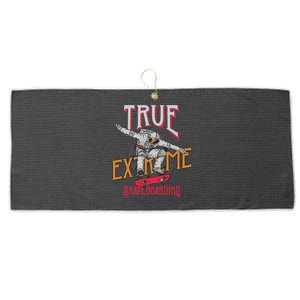 True Extreme Skateboarding Large Microfiber Waffle Golf Towel