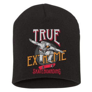 True Extreme Skateboarding Short Acrylic Beanie