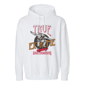 True Extreme Skateboarding Garment-Dyed Fleece Hoodie