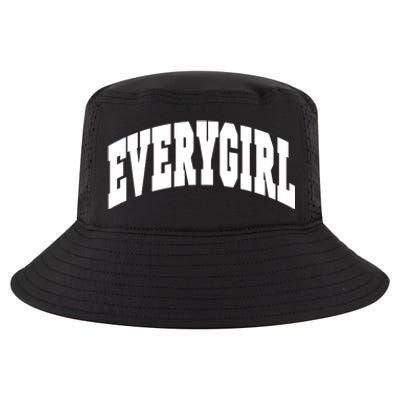 The Everygirl Shop Everygirl Green Cool Comfort Performance Bucket Hat