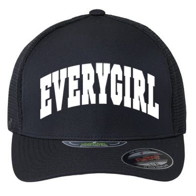 The Everygirl Shop Everygirl Green Flexfit Unipanel Trucker Cap