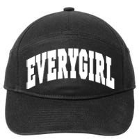 The Everygirl Shop Everygirl Green 7-Panel Snapback Hat