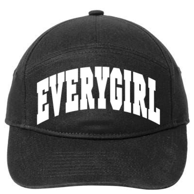 The Everygirl Shop Everygirl Green 7-Panel Snapback Hat