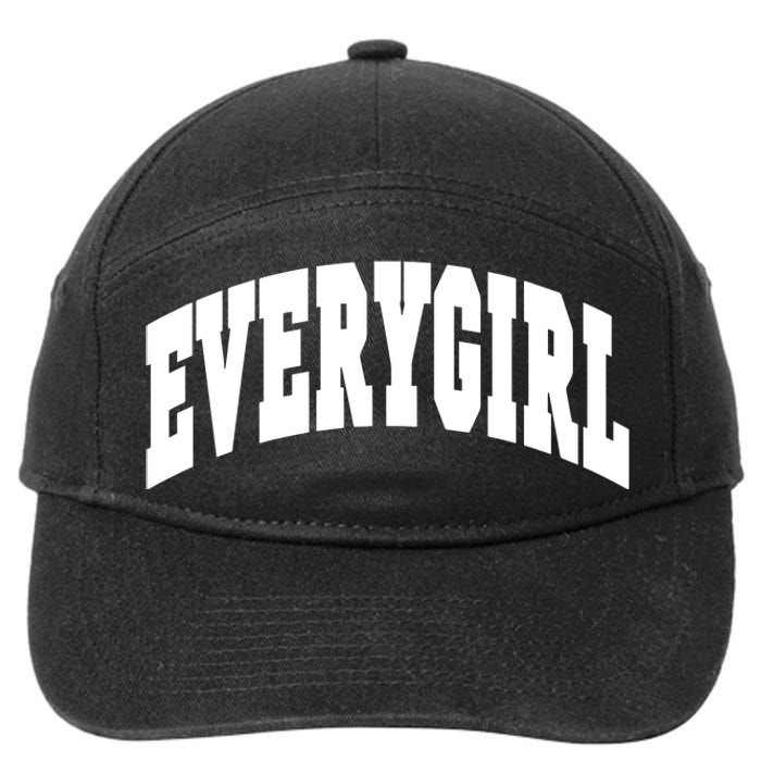 The Everygirl Shop Everygirl Green 7-Panel Snapback Hat