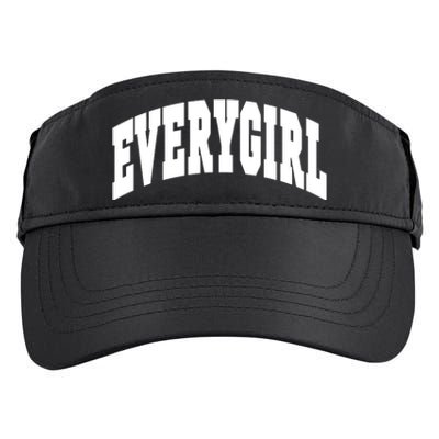 The Everygirl Shop Everygirl Green Adult Drive Performance Visor