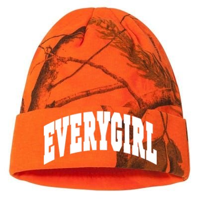 The Everygirl Shop Everygirl Green Kati Licensed 12" Camo Beanie