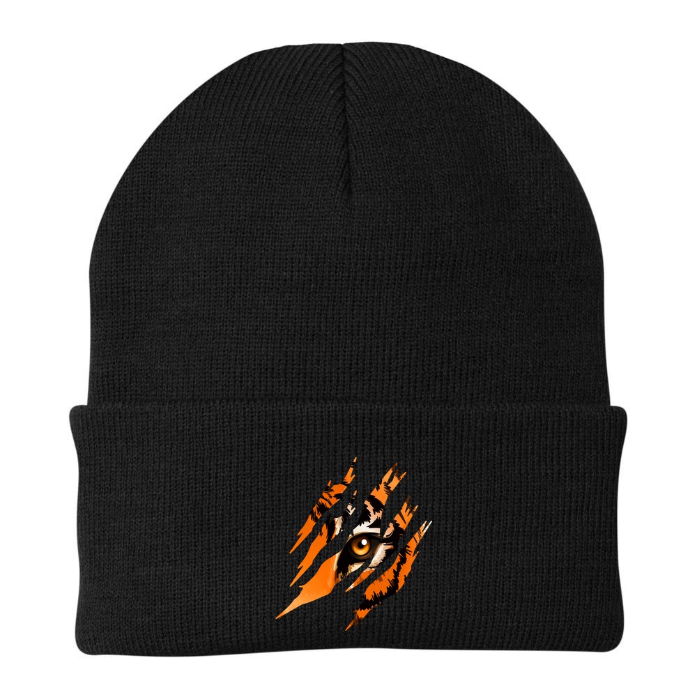 Tiger Eye Safari Zoo Wildlife Animal Zookeeper Costume Gift Beanie