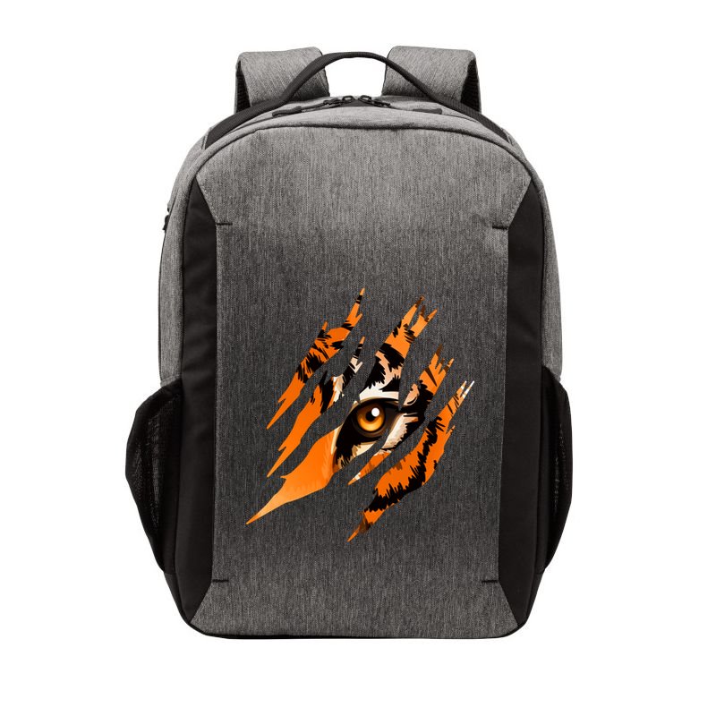 Tiger Eye Safari Zoo Wildlife Animal Zookeeper Costume Gift Vector Backpack