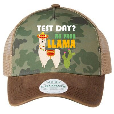 Test Day? No Prob Llama Cactus Legacy Tie Dye Trucker Hat