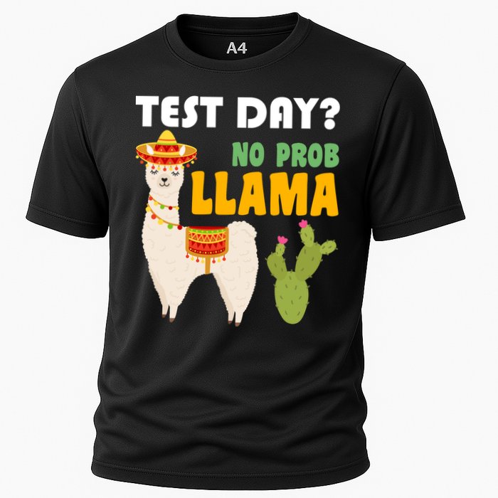 Test Day? No Prob Llama Cactus Performance Shirt