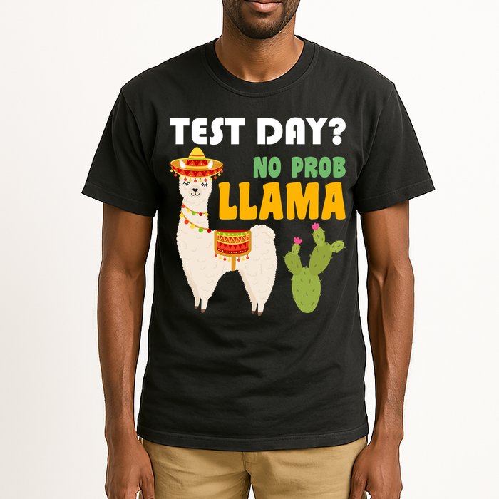 Test Day? No Prob Llama Cactus Tall T-Shirt