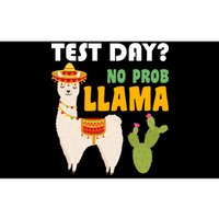 Test Day? No Prob Llama Cactus Bumper Sticker