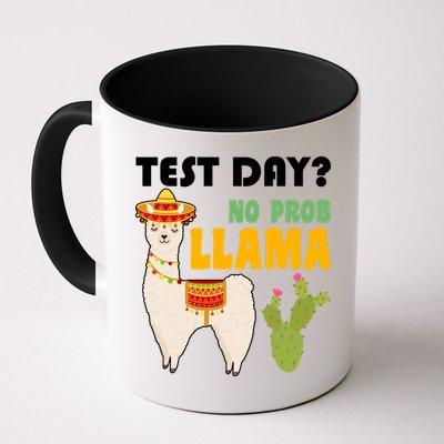Test Day? No Prob Llama Cactus Mug