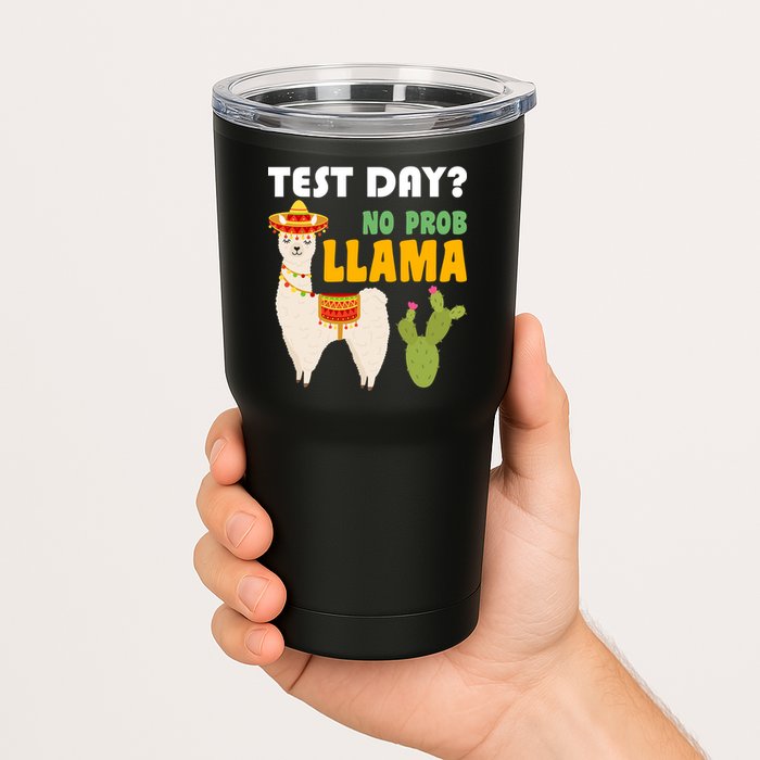 Test Day? No Prob Llama Cactus Tumbler